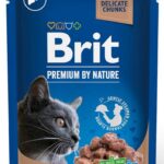 BRIT Premium Cat Liver Sterilised - de croquettes pour chat - 100g
