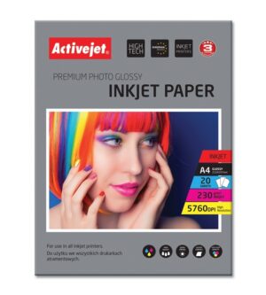 Activejet AP4-230G20 (A4 ; 20 copies) Papier brillant