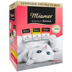 MIAMOR Ragout Royale Adult Mix in jelly - nourriture humide pour chat - 12x100g