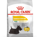 ROYAL CANIN Mini Dermacomfort - aliments secs pour chiens adultes de petites races à la peau sensible et sujette aux irritations - 3kg