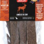 ZOLUX Bandes de cerf - Friandise pour chien - 100g