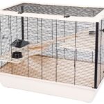 INTER-ZOO Hugo Wood beige - cage pour rongeurs - 78 x 48 x 58cm