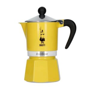Bialetti Rainbow 3TZ café jaune 140 ml
