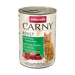 ANIMONDA Carny Adult Beef, turkey, rabbit - nourriture humide pour chat - 400g