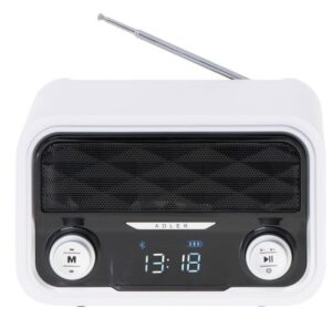 Adler AD 1185 Radio portable Blanc