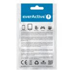 everActive Câble USB Lightning 1m - Noir, silicone, support de charge rapide, 2.4A - CBS-1IB