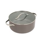 Pot avec couvercle MAESTRO MR-4009 (MR-4009-20) 20 cm 2,3 l Gris