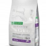 NATURE'S PROTECTION Superior Care White Dogs Grain Free Junior Saumon - nourriture sèche pour chiots - 1,5 kg