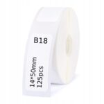 Etiquettes thermiques Niimbot T14*50-125 Blanc