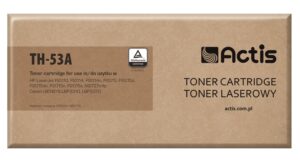 Actis Cartouche de toner TH-53A (remplacement HP 53A Q7553A, Canon CRG-715 ; Standard ; 3000 pages ; noir)