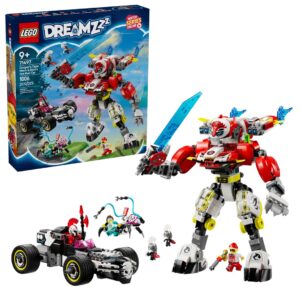 LEGO DREAMZZZ 71497 Le tigre mech de Cooper et le hot rod de Zero