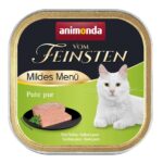 ANIMONDA Vom Feinsten Mildes Menu Turkey - nourriture humide pour chat - 100g