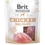 Brit Jerky Chicken Real Fillets - Poulet - friandise pour chien - 200 g