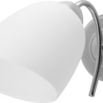 Applique simple classique Activejet NIKITA nickel E27 pour le salon