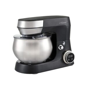 Feel-Maestro MR-558 Mélangeur planétaire avec bol de 5 l, 2000 W Noir