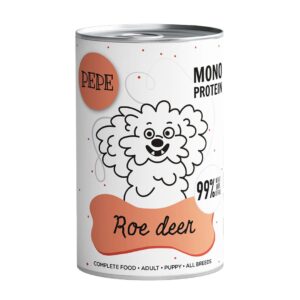 PAKA ZWIERZAKA Pepe Roe deer - nourriture humide pour chien - 400g