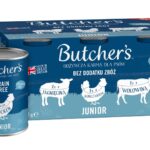 BUTCHER'S Original Junior Mega pack mix - aliments humides pour chiens - 6 x 400g