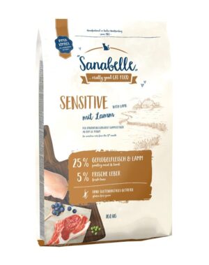 BOSCH Sanabelle Sensitive Agneau - aliments secs pour chatons - 10 kg