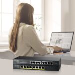 Zyxel GS1915-8 Géré L2 Gigabit Ethernet (10/100/1000) Noir