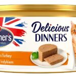 BUTCHER'S Delicious Dinners Chicken with turkey - de croquettes pour chat - 85 g