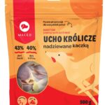 MACED Duck with rabbit ear - Friandise pour chien - 500g