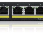 Zyxel GS1915-8EP Géré L2 Gigabit Ethernet (10/100/1000) Connexion Ethernet, supportant l'alimentation via ce port (PoE) Noir