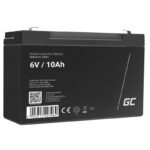 Green Cell AGM16 Batterie de l'onduleur Sealed Lead Acid (VRLA) 6 V 10 Ah