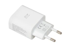 Chargeur de voyage iBOX C-37 GaN PD20W, blanc