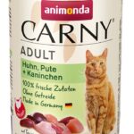ANIMONDA Carny Adult Chicken, turkey, rabbit - nourriture humide pour chat - 400g