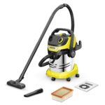 Kärcher WD 5 S V-25/5/22 Acier inoxydable, Noir, Jaune 25 L 1100 W