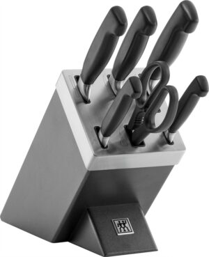 ZWILLING FOUR STAR 35148-507-0 Bloc de couteaux/coutellerie 7 pièce(s) Gris