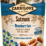 CARNILOVE Fresh Crunchy Salmon+Blueberry friandise pour chien - 200 g
