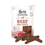 Brit Jerky Beef Real Fillets - Bœuf - friandise pour chien - 80 g