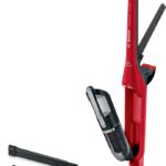 Bosch Serie 4 BBH3ZOO28 aspirateur balai et balai électrique Batterie Sec Sans sac 0,4 L Rouge 2,15 Ah