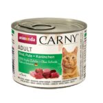 ANIMONDA Carny Adult Beef, turkey and rabbit - nourriture humide pour chat - 200g