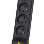 LESTAR LX 610 G-A K.:CZ 3.0M multiprise 5 m 230 sortie(s) CA Intérieure Noir