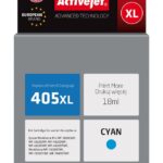 Activejet Encre AE-405CNX (remplacement Epson 405XL C13T05H24010 ; Suprême ; 18ml ; bleu)
