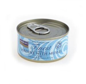 FISH4CATS Sardine with mussel - nourriture humide pour chat - 70g