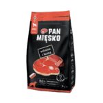 PAN MIĘSKO Beef with goat M - aliments secs pour chiens - 9kg