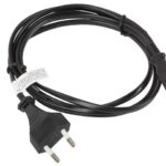 Lanberg CA-C7CA-10CC-0018-BK câble électrique Noir 1,8 m Coupleur C7 CEE7/16