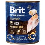 BRIT Premium by nature Fish with fish skin - nourriture humide pour chien - 800g
