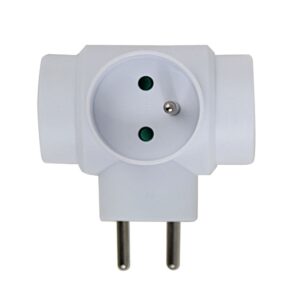 Esperanza ELK302W Répartiteur électrique 3 prises blanc