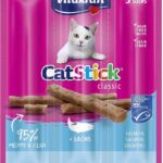 VITAKRAFT CatStick Classic Salmon - Friandise pour chat - 18g