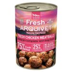 ARQUIVET Fresh Chicken Meatballs - aliments humides pour chiens - 400g