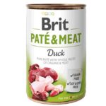BRIT Pate&Meat Adult Duck - Aliments humides pour chiens - 400 g