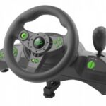 Esperanza EGW102 accessoire de jeux vidéo gouvernaille PC,Playstation 3 Numérique USB Noir, Vert