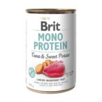 Aliments humides pour chiens BRIT MONO PROTEIN Thon avec patate douce 400 g