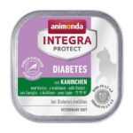 ANIMONDA Integra Protect Diabetes Rabbit - nourriture humide pour chat - 100g