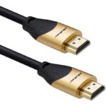 Qoltec 50356 Câble HDMI v2.1 ultra haute vitesse 8K | 60 Hz | 28AWG | OR | 3m