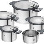 ZWILLING SIMPLIFY 66870-005-0 lot de casseroles Acier inoxydable 5 pièce(s) Argent Noir